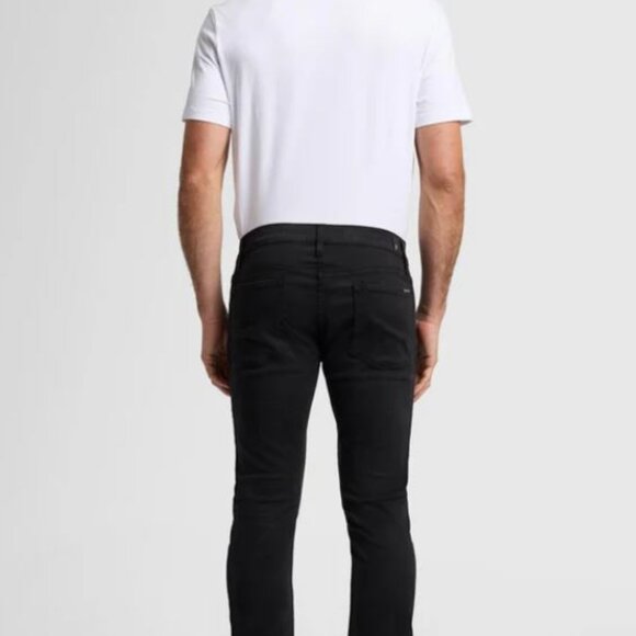 7 For All Mankind – Men’s Paxtin model pants, black color, size 32 or 33 - Picture 4 of 5